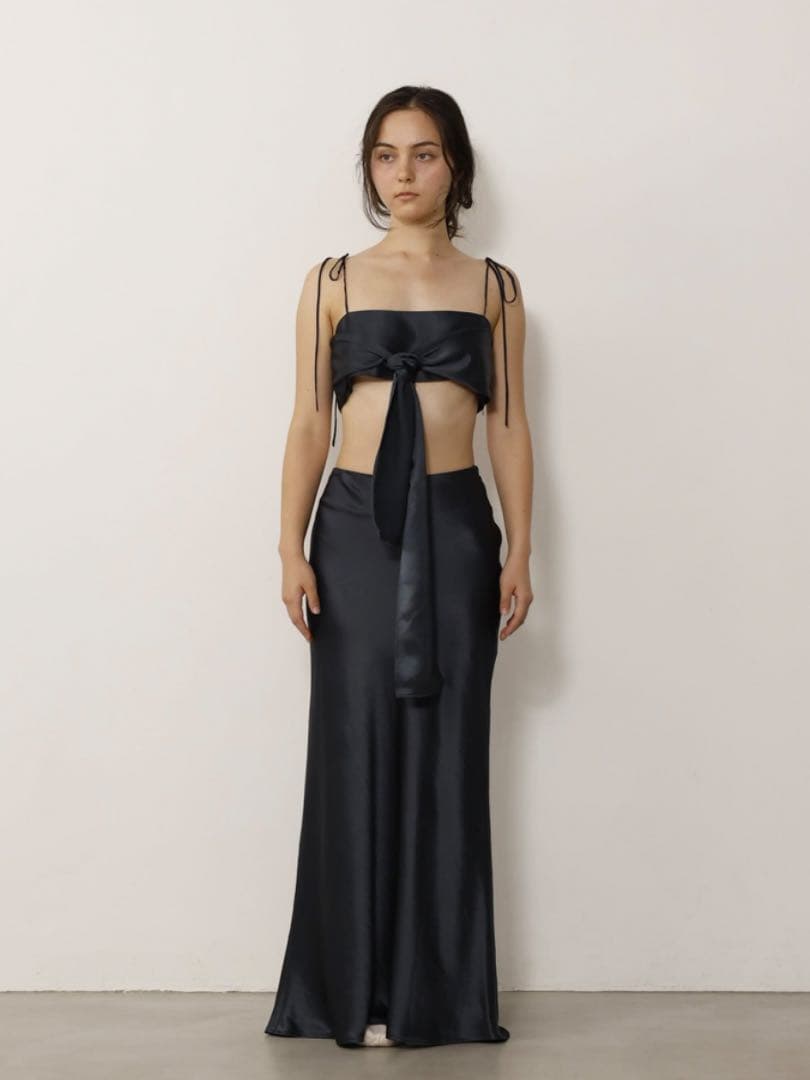 ANNIK タイブラトップ　Bra-top with tie