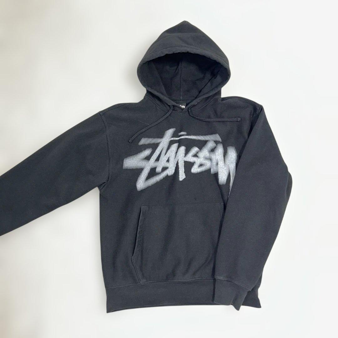 STUSSY パーカー ブラック