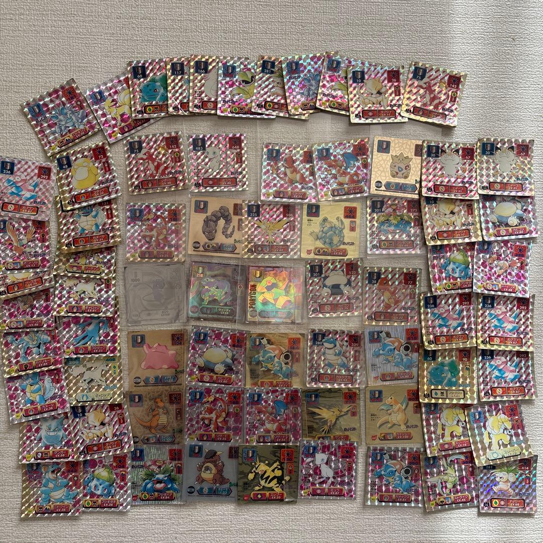 ポケモン　アマダ最強シール列伝　キラ70枚以上セット