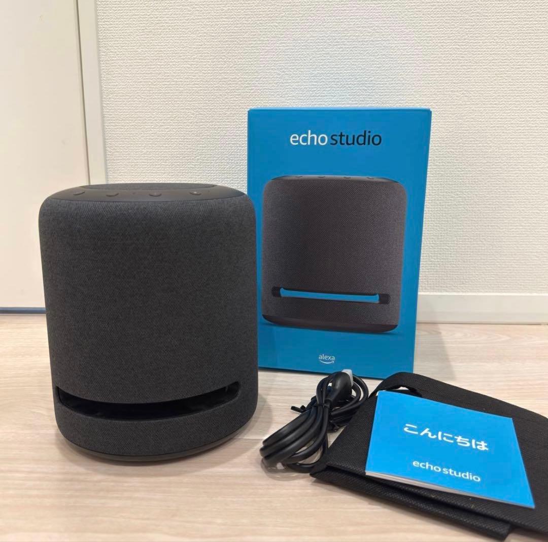 【美品】Amazon Echo Studio エコースタジオ ブラック