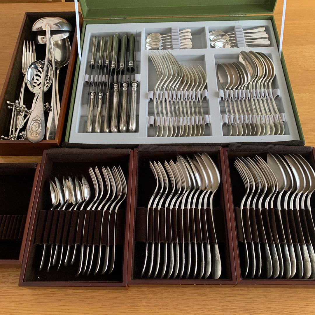 クリストフル　フィデリオ カトラリーセット 96点