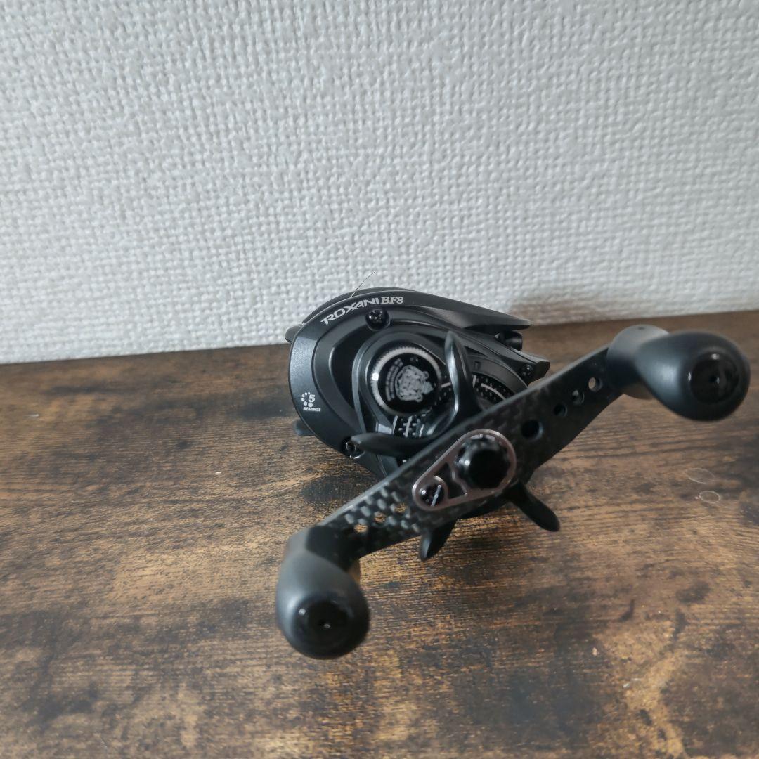 ヨ*ナ様 アブガルシア ロキサーニ BF8 カスタムハンドル仕様