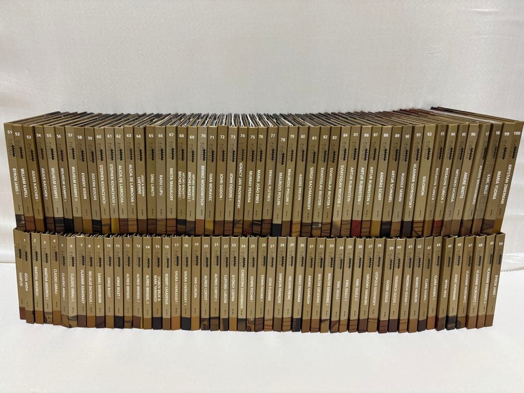 20世紀の偉大なピアニストたち　全101巻　CD202枚セット