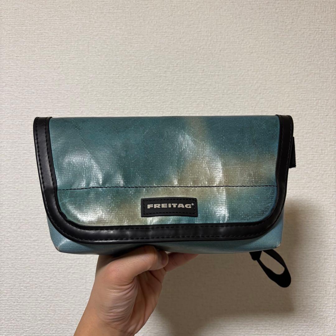 美品 FREITAG Jamie メッセンジャーバッグ 青色