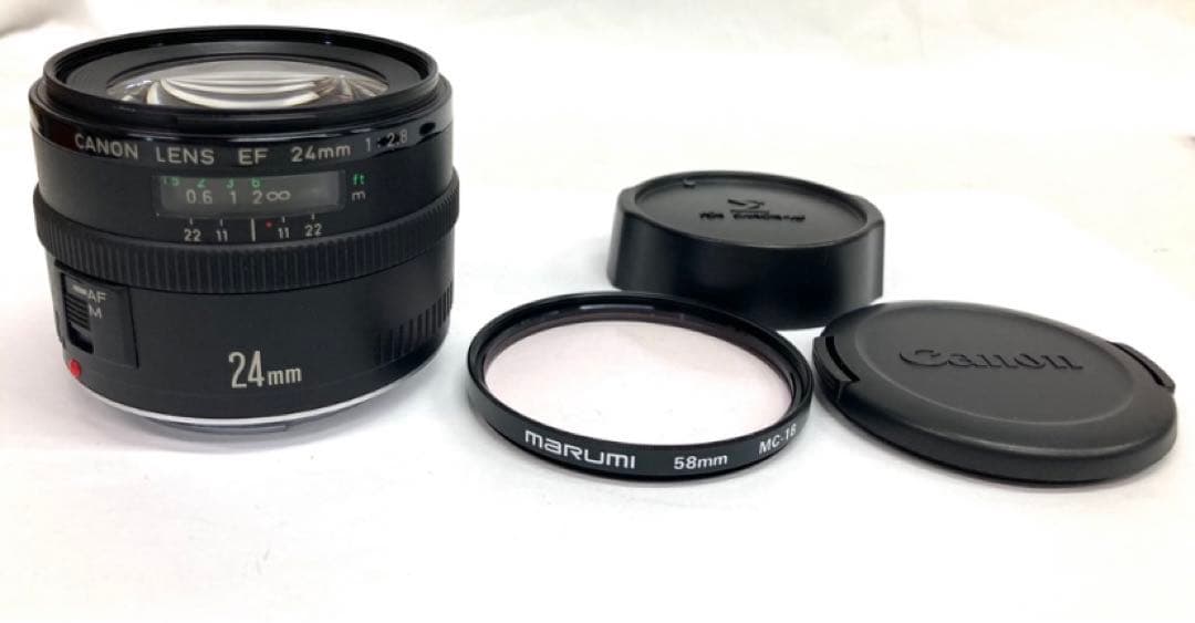 Canon キャノン EOS-1 LENS EF 24mm 1：2.8 レンズ