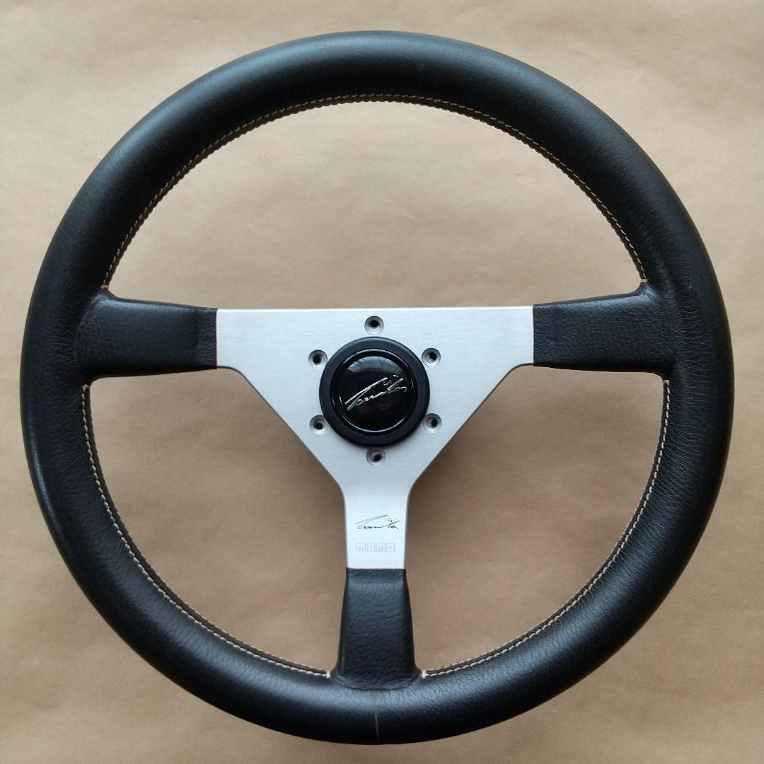 ニキラウダ ステアリング シルバー ホーンボタン付き