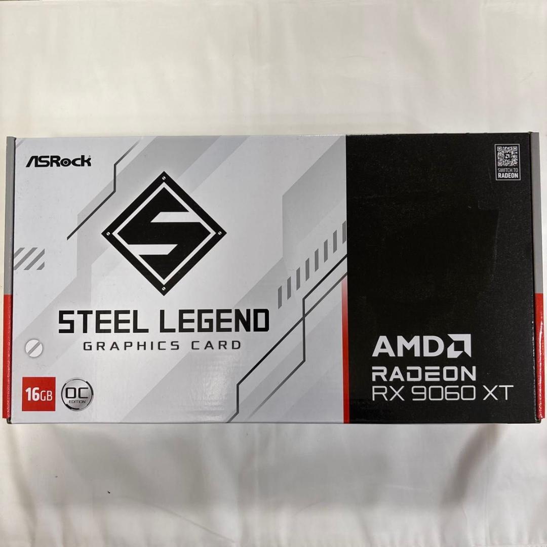 美品 Radeon RX 9060 XT Steel Legend 16GB