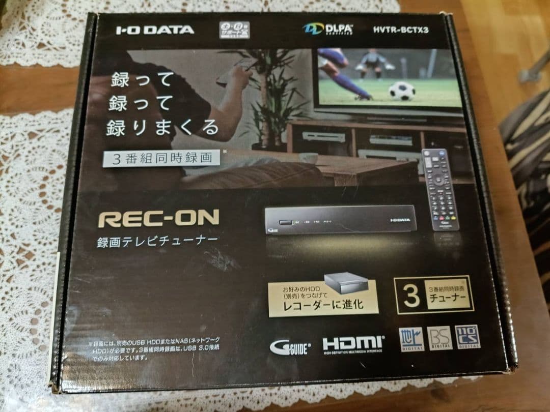 I-O DATA REC-ON 録画テレビチューナ HVTR-BCTX3