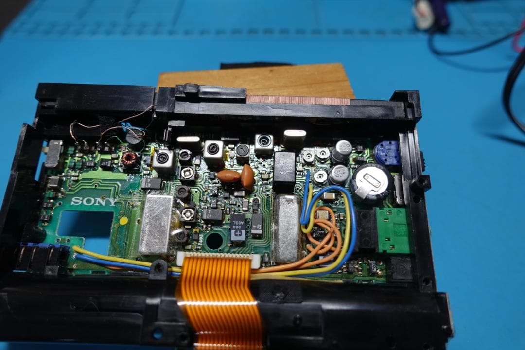 整備動作品 SONY ICF-SW1 PLLシンセサイザー・ラジオ 取説CD付