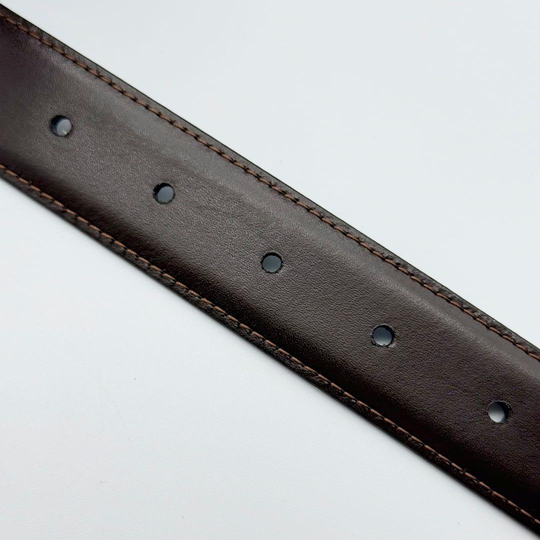 ✨美品✨モンブラン ベルト ホワイトスター ビジネス 紳士 純正ベルト 箱冊子付