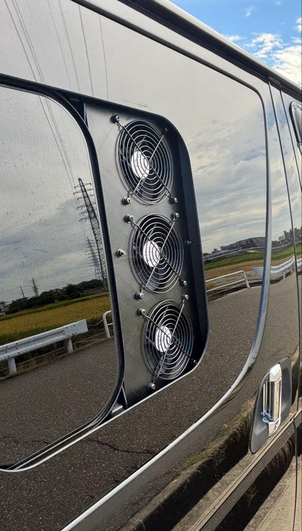 @　3連　運転席側　ルーバー　防虫ネット