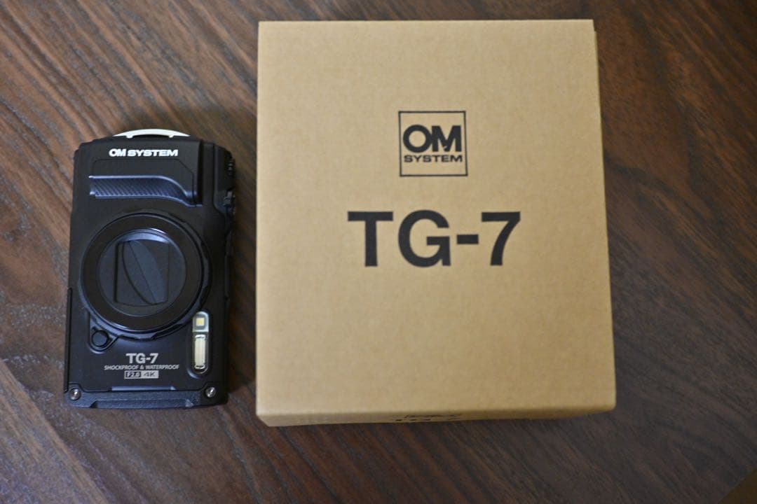 OM SYSTEM Tough TG-7 black 美品