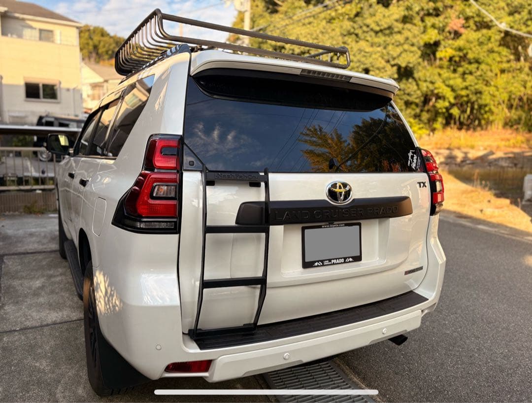 NashFabCo正規品/プラド150専用/ハーフリアラダー