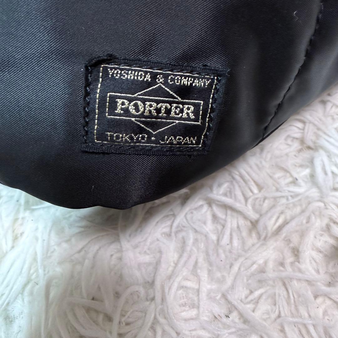 美品✨ ポーター タンカー ウエストバッグ ボディバッグ 黒 ユニセックス