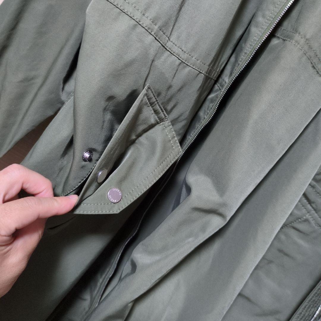 【貴重　美品】TATRAS フード付きオリーブグリーンモッズコート