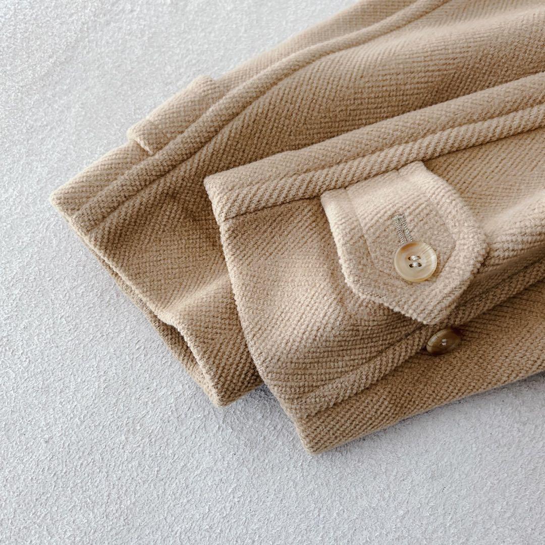 OLD ENGLAND ダッフルコート ムーアブルック ヘリンボーン　英国製