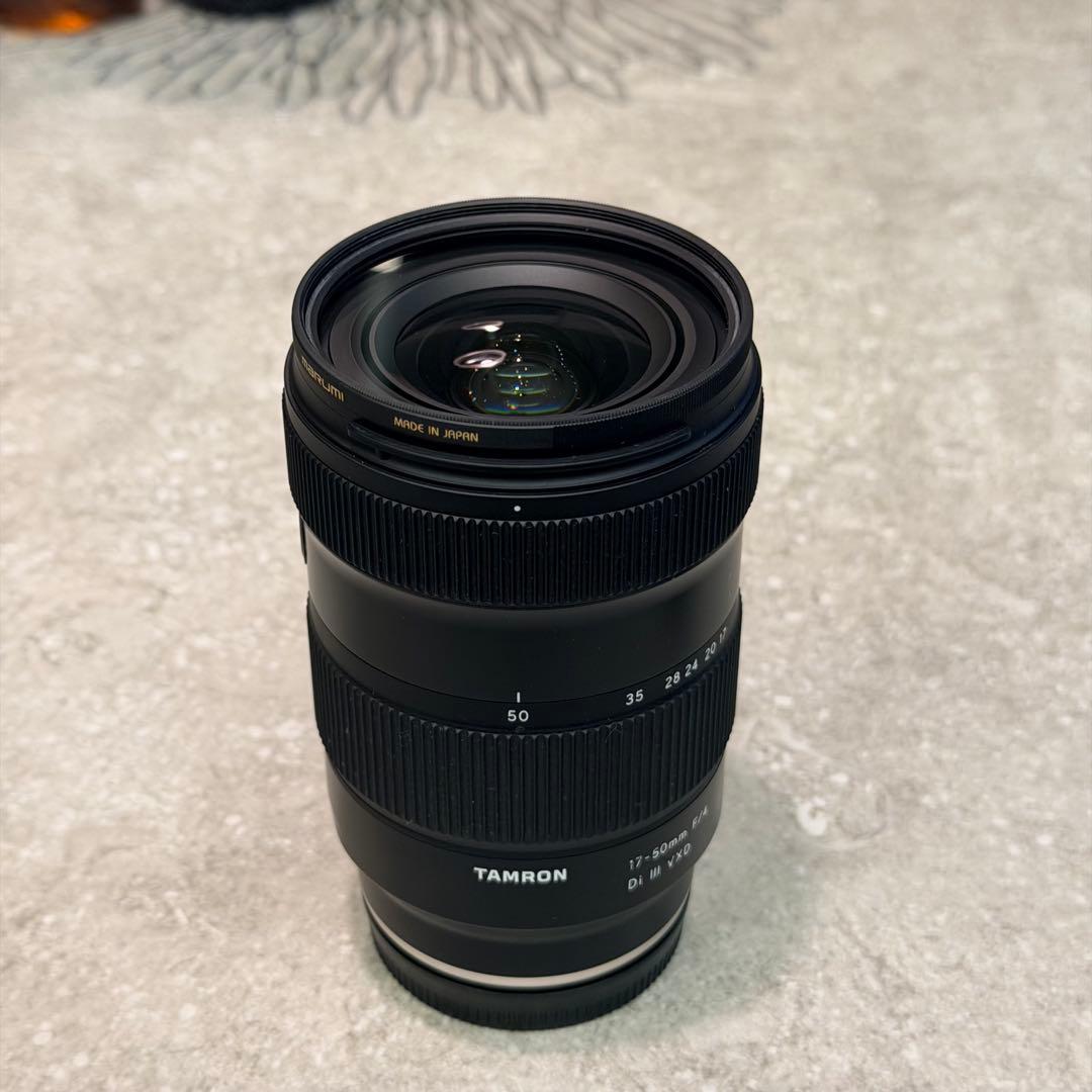 TAMRON17-50mm F/4 Di III VXD ソニーEマウントレンズ