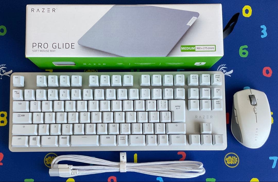 【セット】 Razer キーボード・マウス・マウスパッド