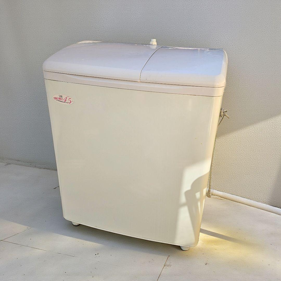 日立 HITACHI 二槽式洗濯機 PA-T45K5 4.5kg　2017年製