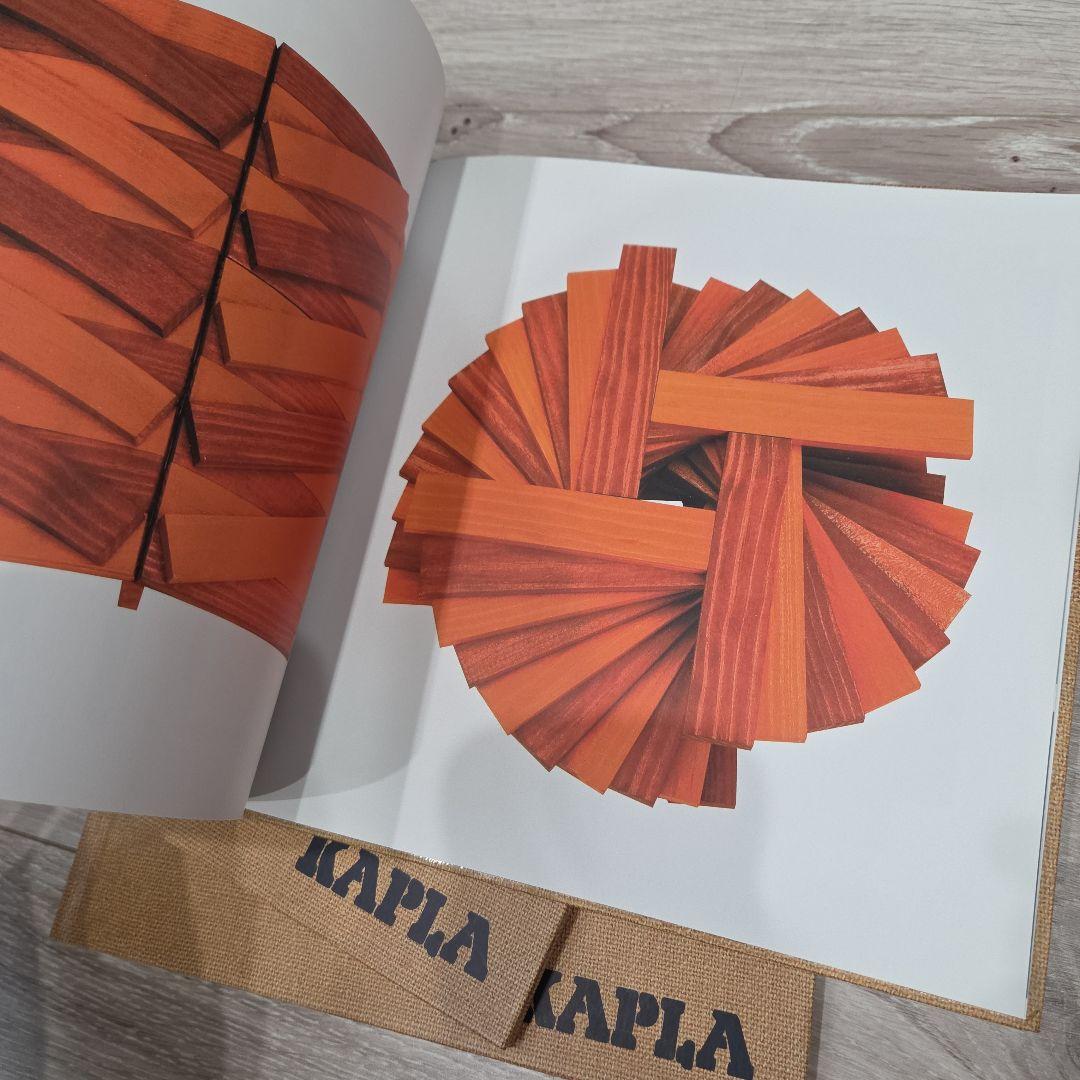 カラーカプラ　カプラ　KAPLA　積み木　120ピース+おまけピース9色