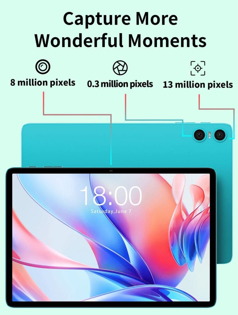 新品未使用 Teclast P30 タブレット 10インチ ケース付き