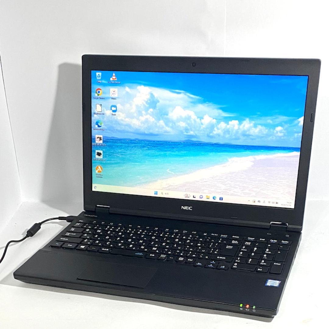 F34【爆速で快適SSD】カメラつき NECノートパソコン Windows11