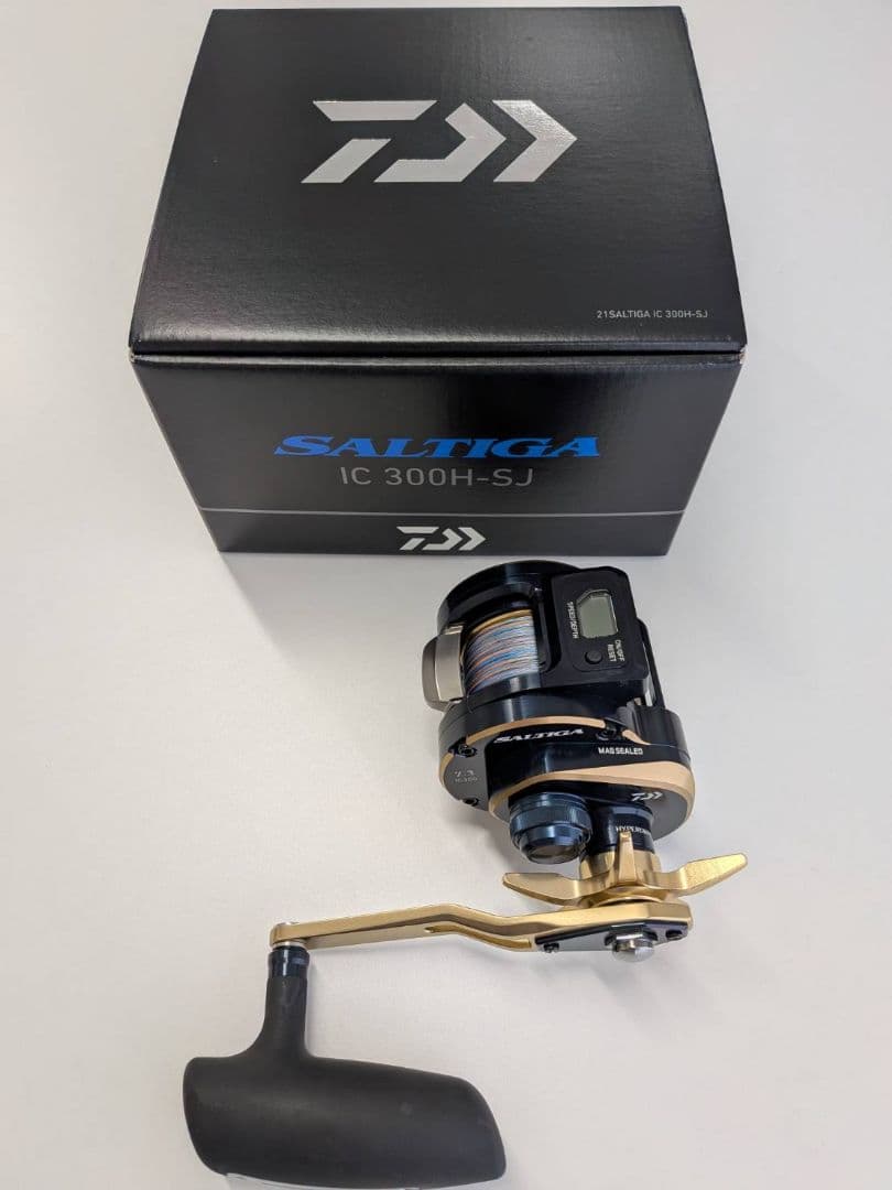 ダイワ　ソルティガ IC300H−SJ　ベイトリール