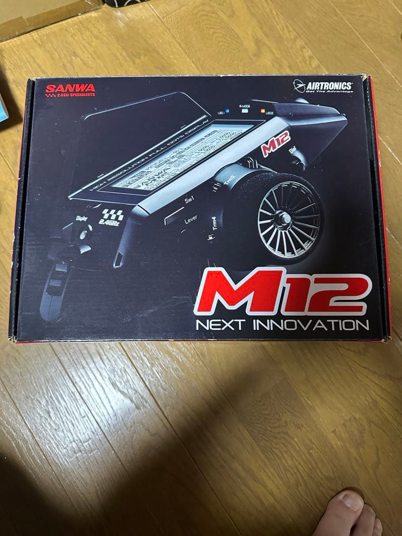 １日のみ使用　美品　サンワ　M12 RX-471×2個　Wレシーバーセット