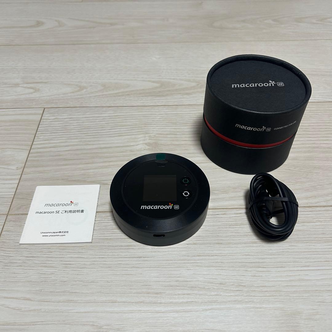 【新品】macaroon SE 4G LTE モバイルルーター