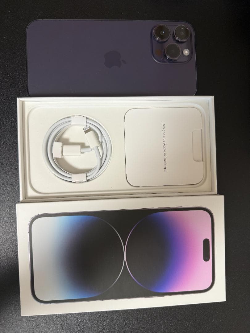 【SIMフリー】iPhone 14 Pro Max 256GB ディープパープル