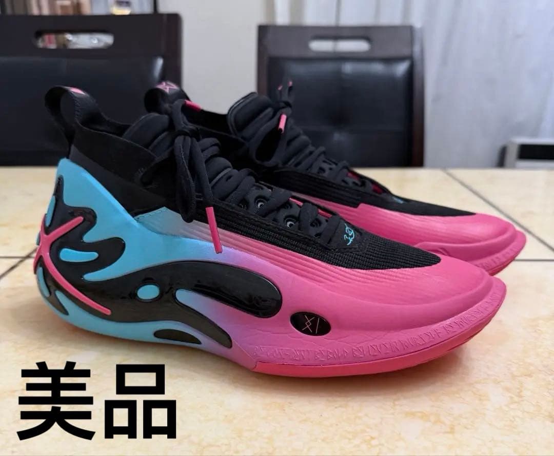 美品【LI-NING】 way of wade11マイアミ25.5cm 箱あり