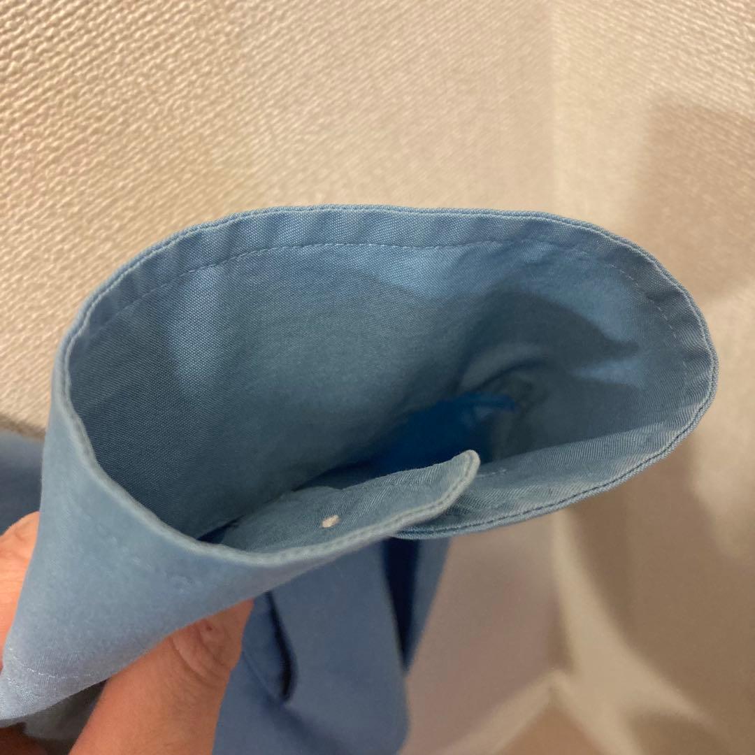 オーラリー　WASHED FINX TWILL BIG SHIRTS