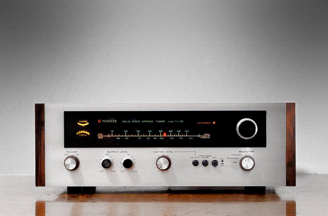 ★PIONEER TX-90　このビンテージ感から伝わる新鮮さがたまらない♪１