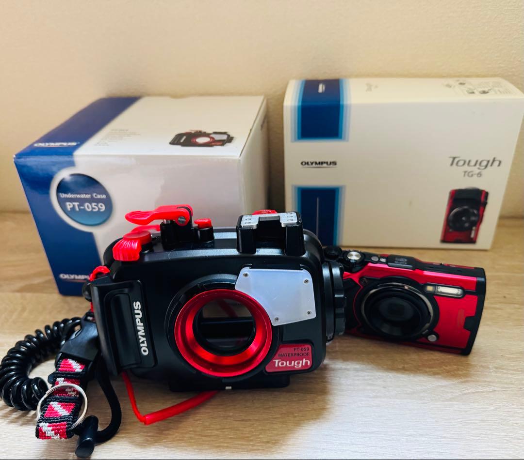 Olympus Tough TG-5 防水カメラセット(スキューバダイビング)