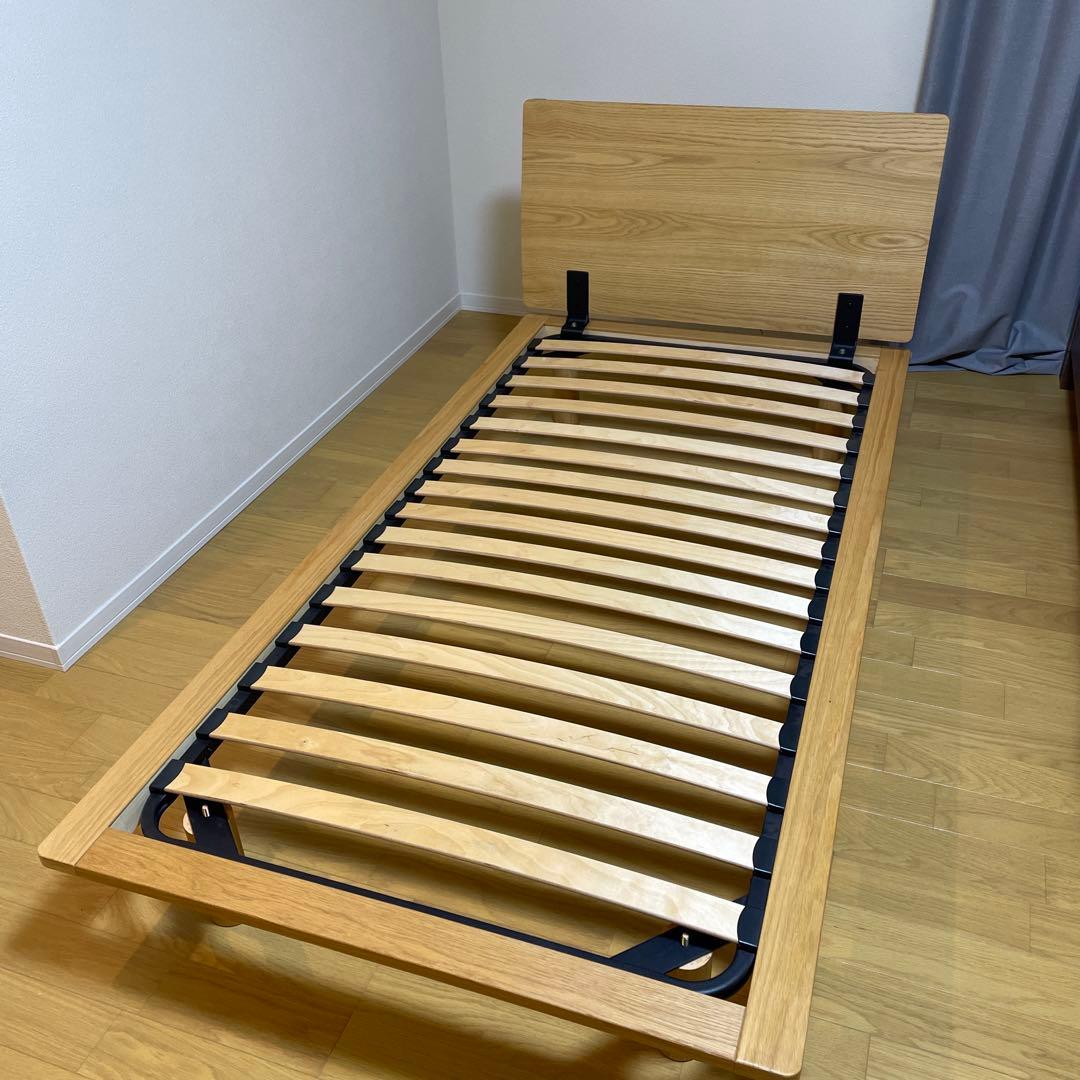 無印良品 木製ベッドフレーム シングル オーク