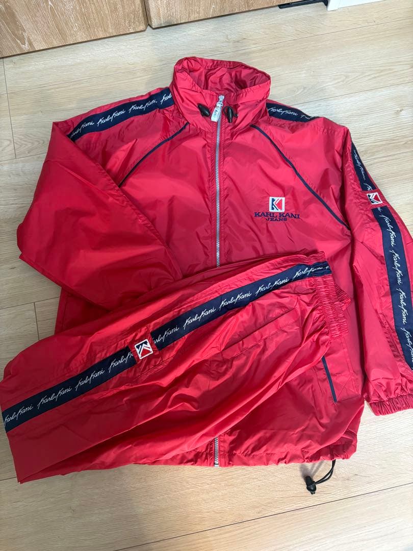 KARL KANIナイロンセットアップ bboy 00's