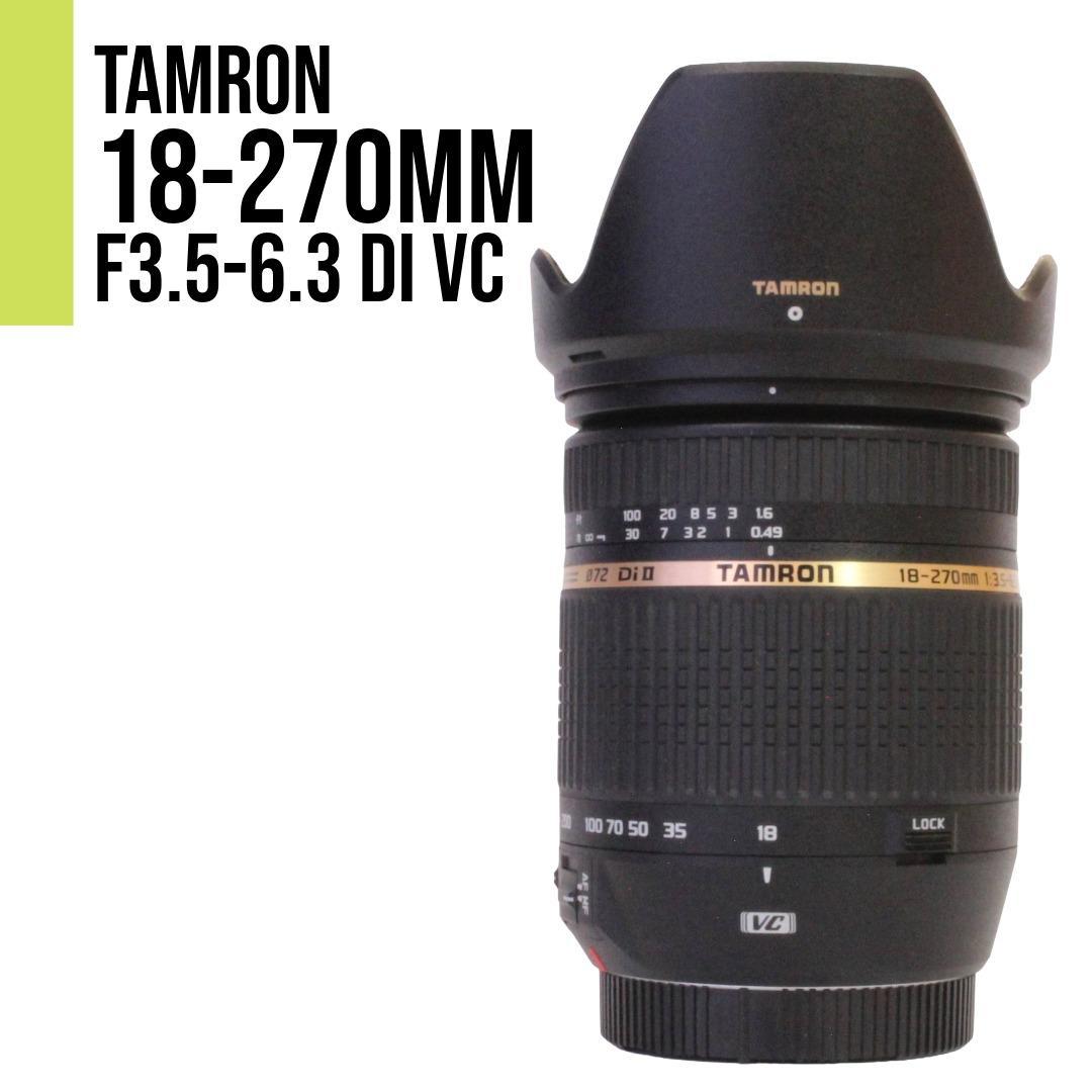 キヤノン TAMRON 18-270mm f3.5-6.3 DiⅡ VC