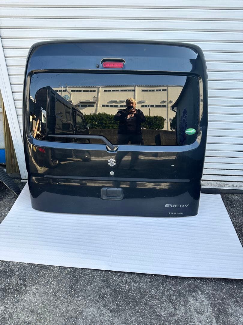 エブリイDA17Vスクラム DG17V DR17Vリアゲートドア希少黒ZJ3