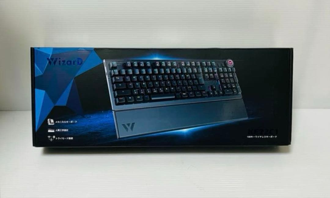 WizarD ワイヤレス メカニカルゲーミングキーボード KE22C1