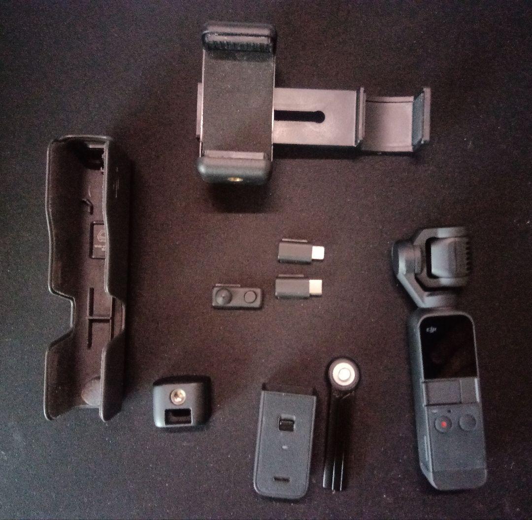 N*T様 DJI Pocket 2 本体と無線ロッド、三脚セット