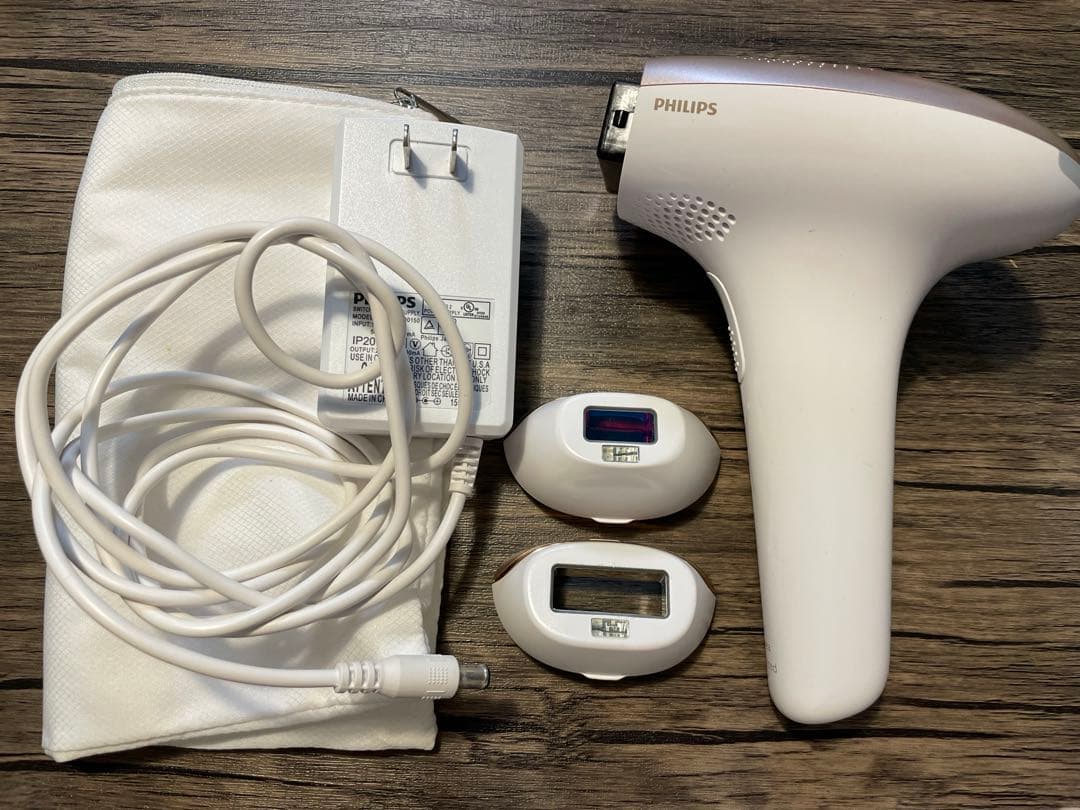 Philips 光脱毛器 付属品あり