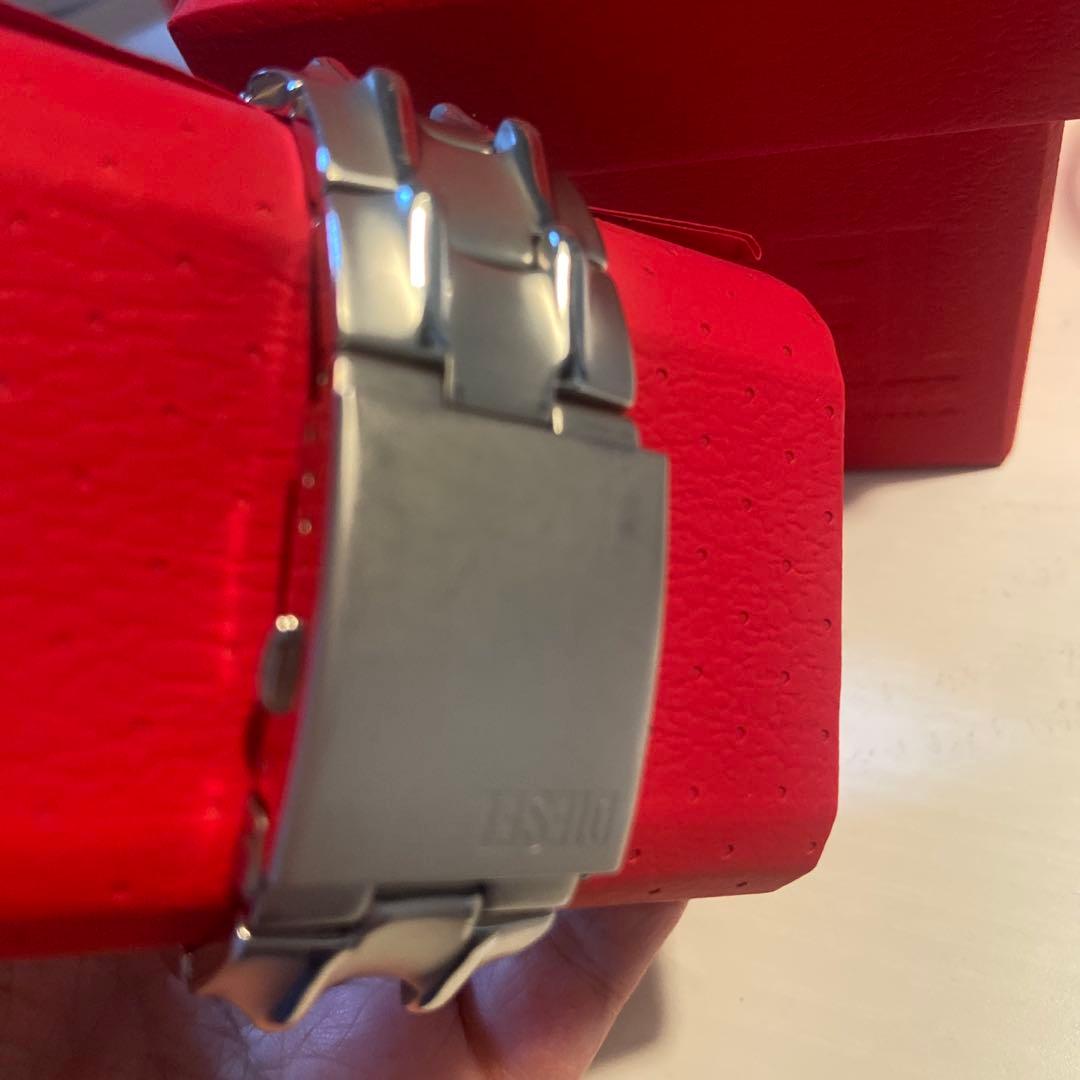 最終値下げ　DIESEL デジタル腕時計 シルバー