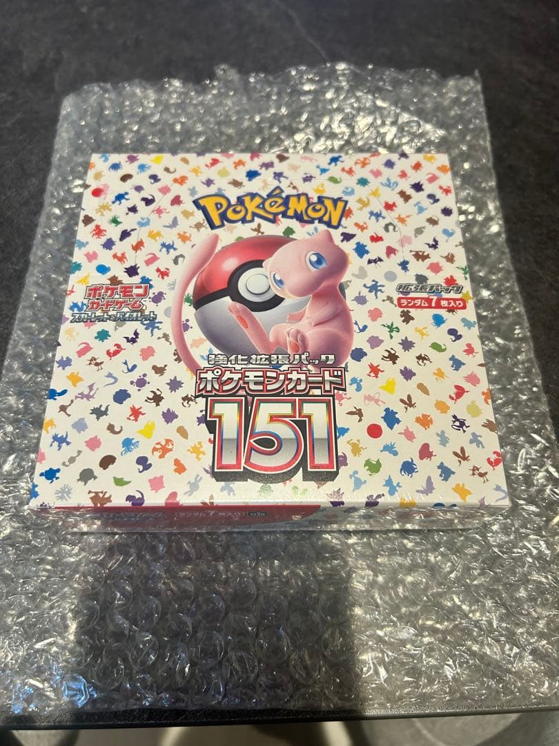 ポケモンカードゲーム151 新品未開封シュリンク付き1box