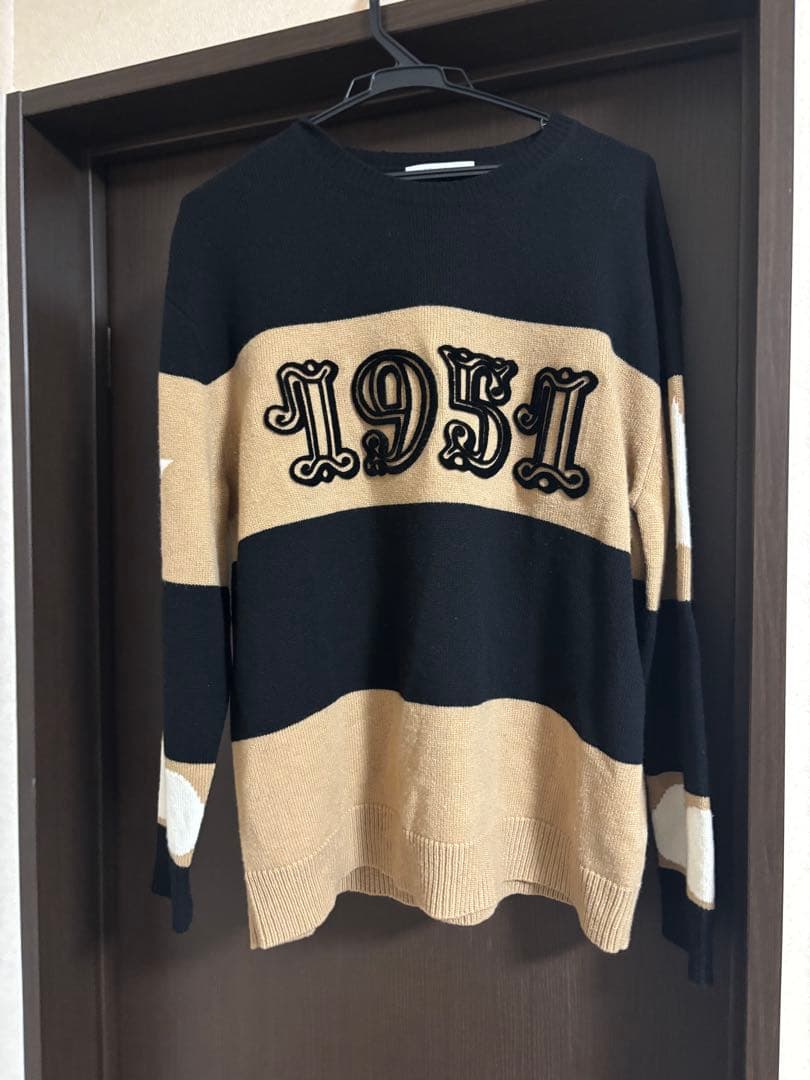 Max Mara ウールカシミヤジャカードニット 1951　マックスマーラ