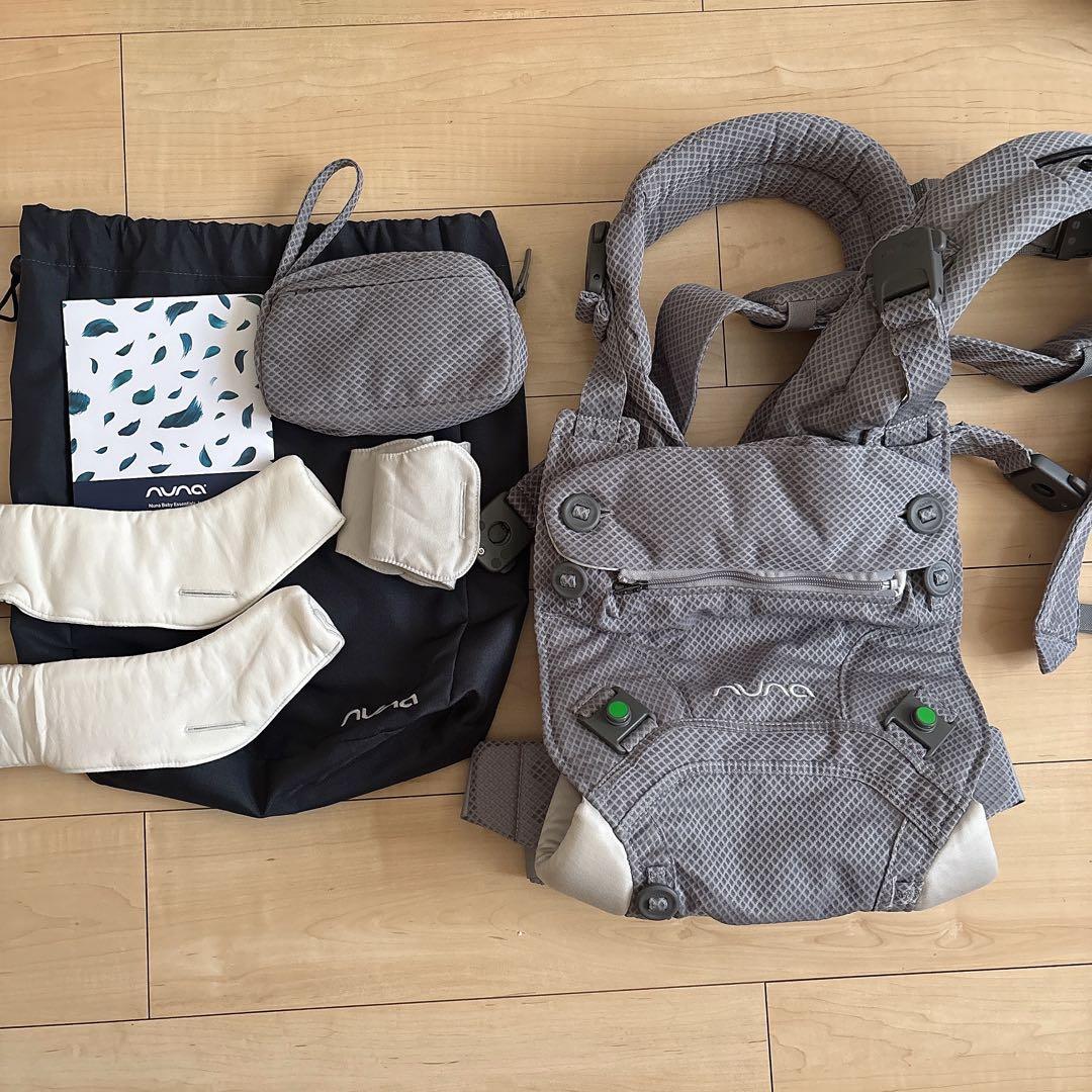 ヌナ　nuna 抱っこ紐　CUDL clik フォグ