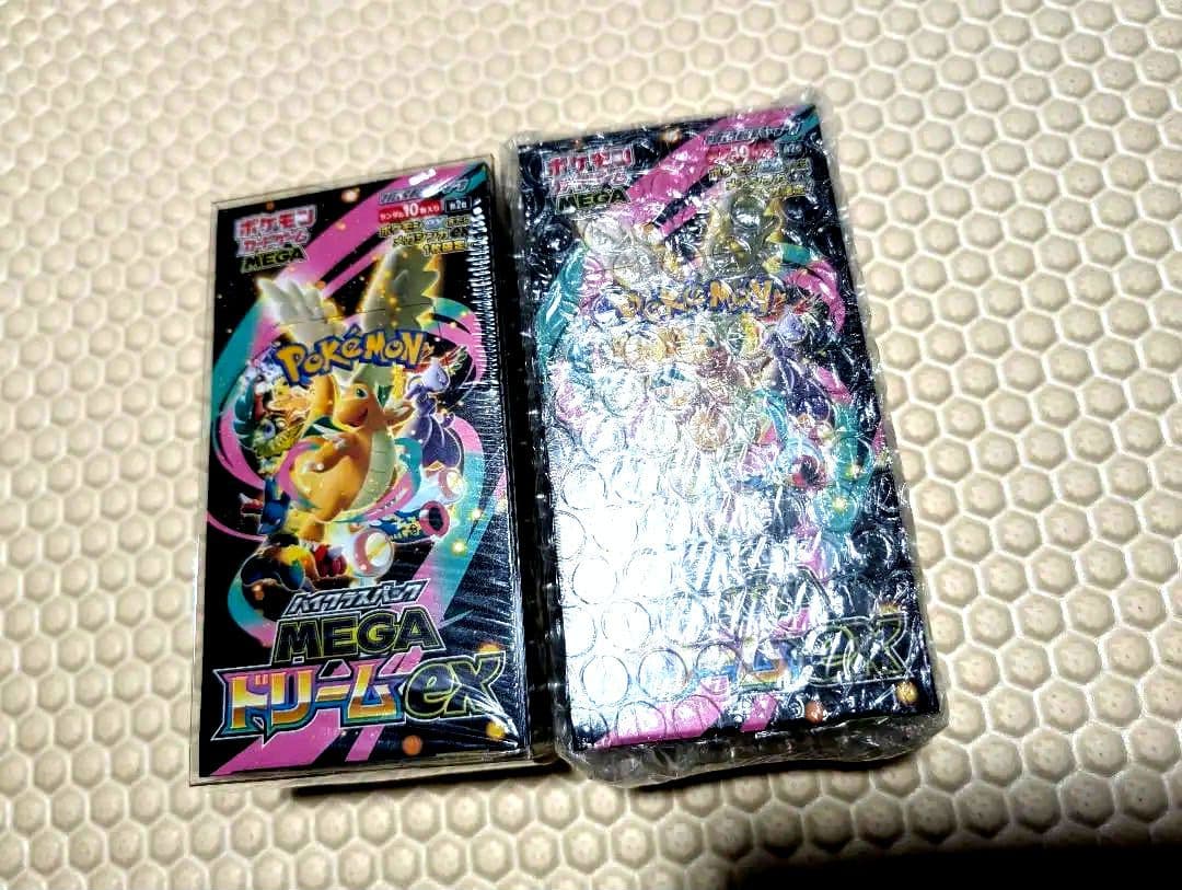ポケモンカード　ハイクラスパックMEGAドリームex 2BOX シュリンク付き