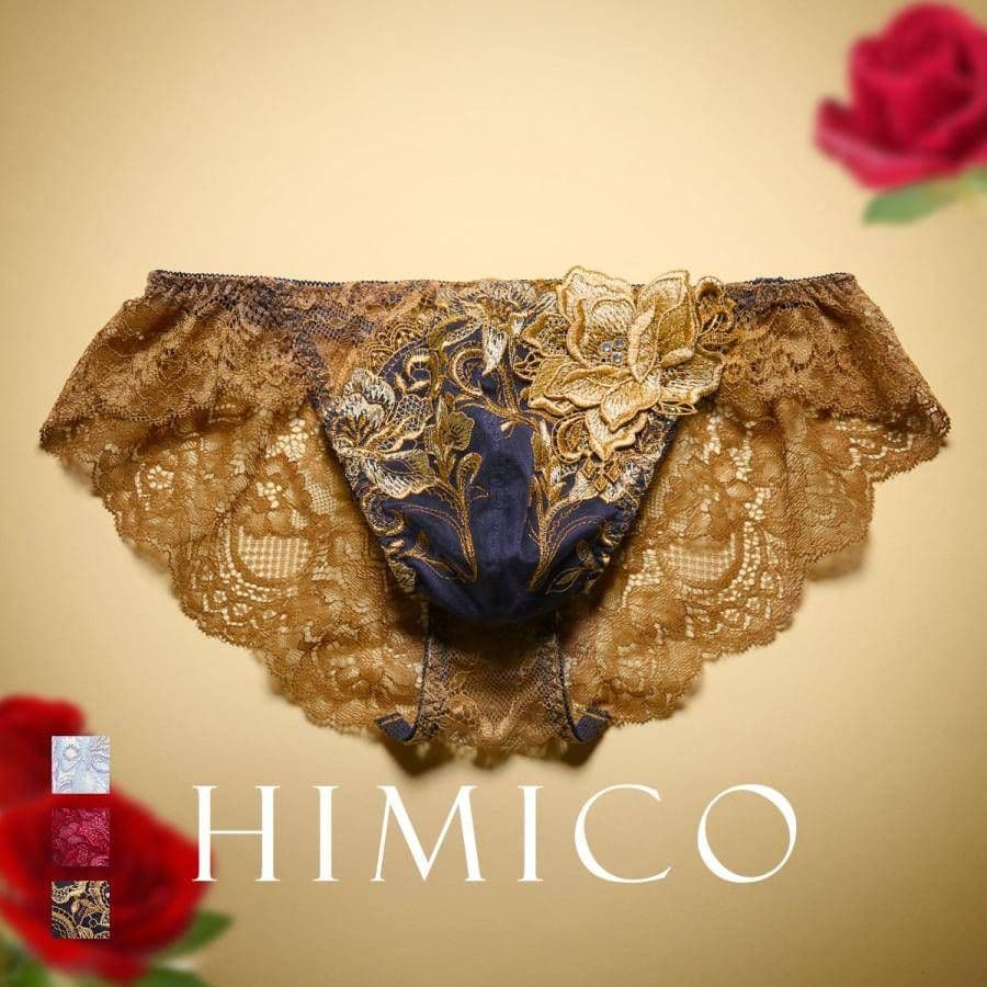 ヒミコ 025シリーズ フルバック パンツビキニ ブリーフ メンズ L ネイビー