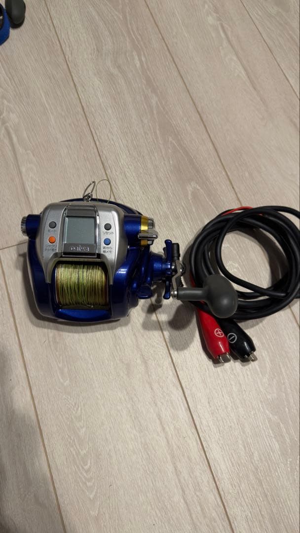 Daiwa 電動リール デジタル表示 青