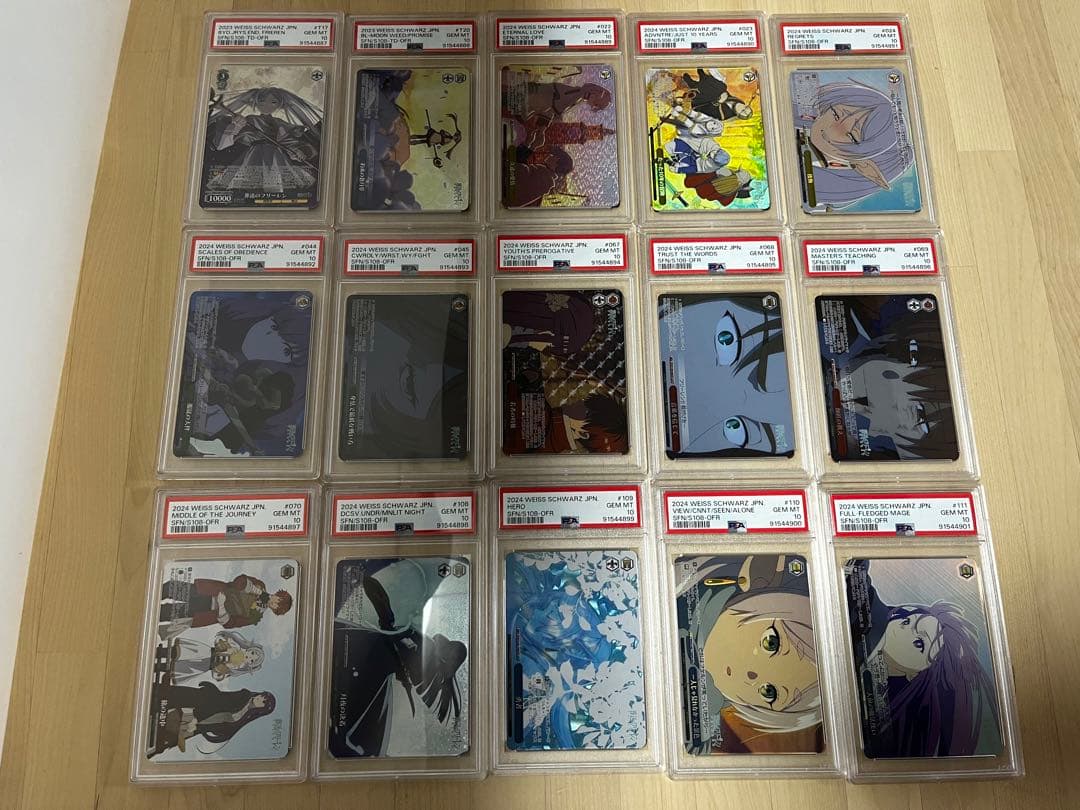 連番　葬送のフリーレン　ofr コンプリート　psa10