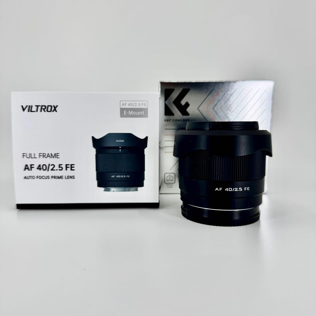 Viltrox AF 40mm f2.5 Eマウント フィルター付き 美品